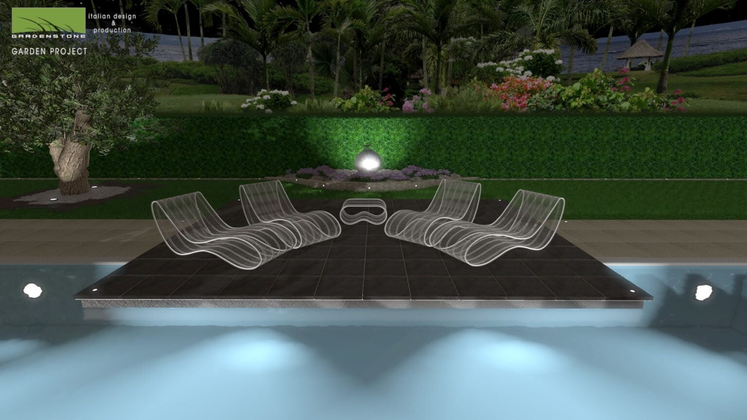 area relax piscina