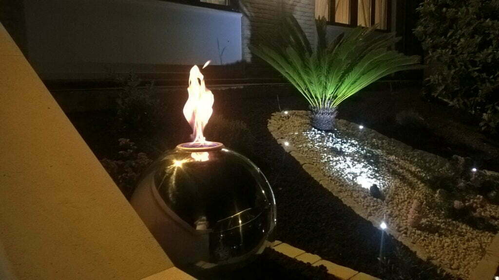 Progettazione aiuole notte