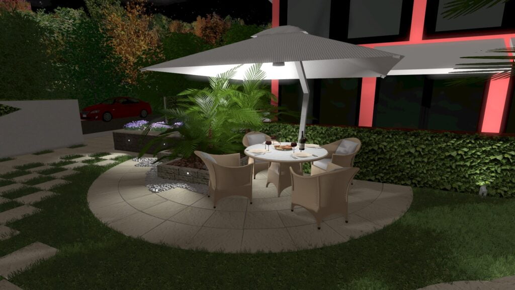 idee giardino per ristorante