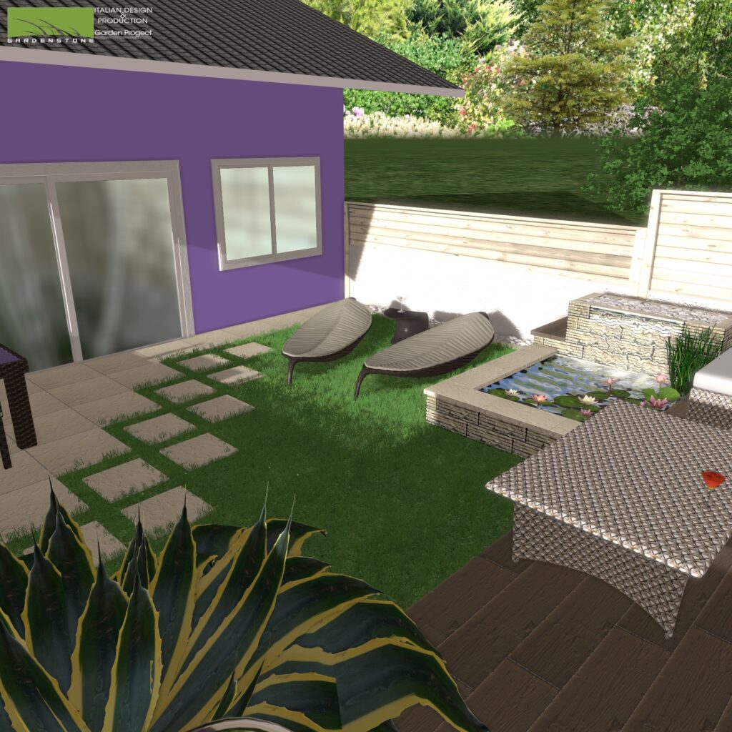 Progetti giardini moderni