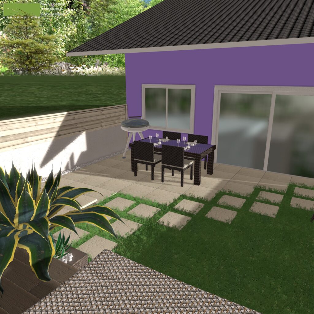 Progetti giardini moderni